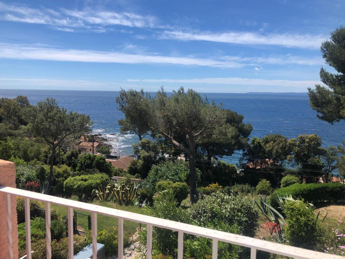 Apartamento Boulouris Panorama Vue Mer Saint-Raphaël Exterior foto